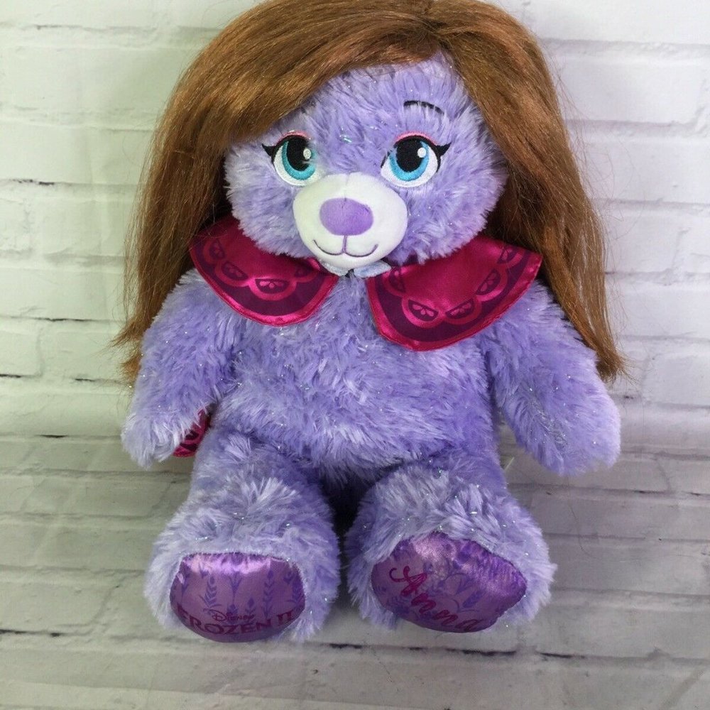 Build A Bear Disney Frozen 2 Anna Plush With Wig